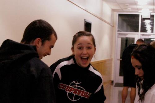 McKayla Bailey is pleased.