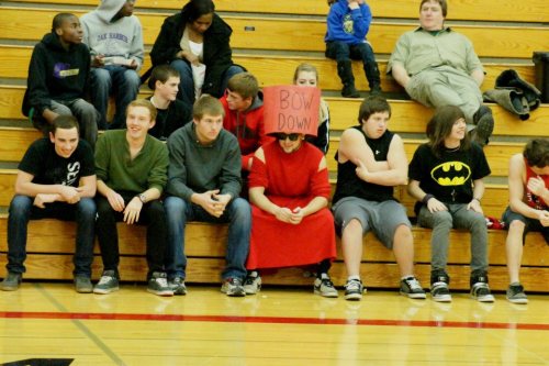 You won the game. We have better fans.