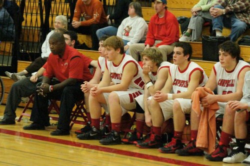 Show up for a 7 AM Saturday practice, after a Friday night game, liek these guys, or shut the hell up. (Shelli Trumbull photo)