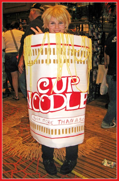 I would kill to see someone in the concession stand dress up like this! Come on, you know McKayla Bailey or Danny Savalza would do it. Make it happen, CHS!!