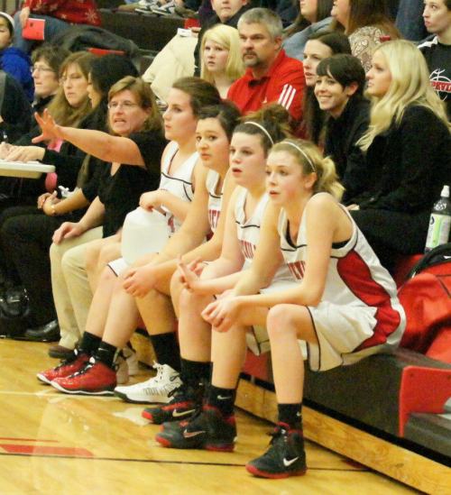 Amy King (far left) and some of her marauders.