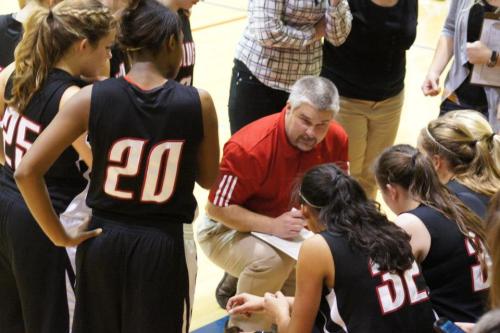 David King and his Wolf girls hoops squad will face a major obstacle in Cedarcrest tonight.