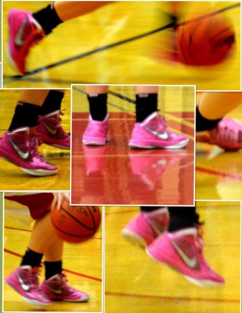 It must be the shoes.