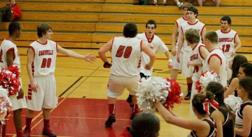 Etyzell risks life and limb further by attempting to chest-bump Nick "Freight Train" Streubel during player introductions.