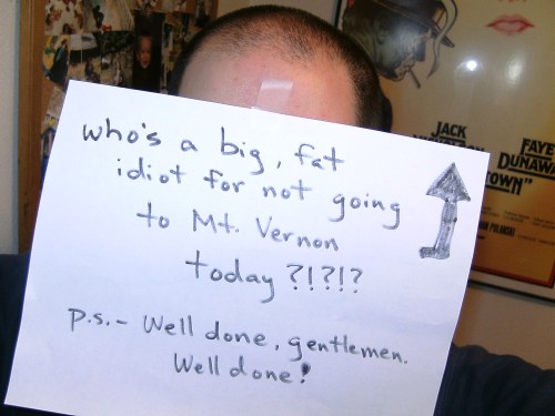 Well, the arrow is pointing at Jack Nicholson...