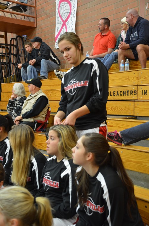 "He is ... don't look!!"