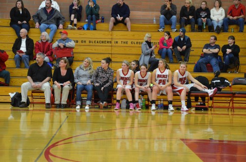 Everyone in the joint is looking one way, except Strasburg, who has found her cameraman. (Robert Bishop photos)
