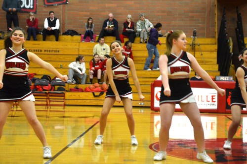 "He's right behind me, isn't he?"