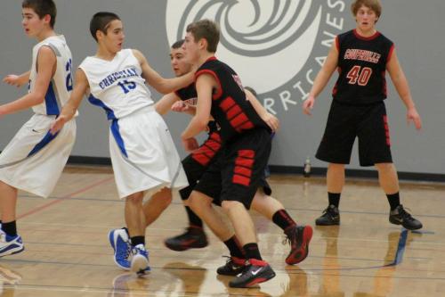 Mount Vernon Christian decides, no, it really doesn't want a piece of Aaron Curtin.