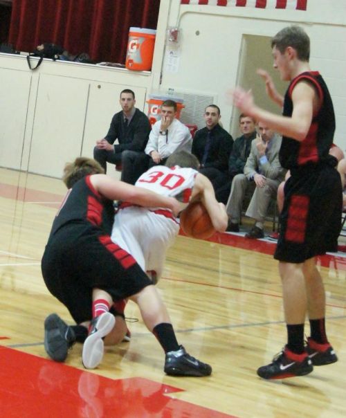 You can end the football season, but you can't make Caleb Valko stop tackling people.