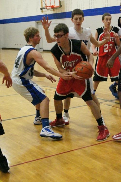 Jared Helmstadler drops the boom.