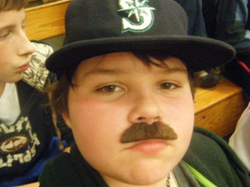 Though, sometimes, it all gets to be a bit much and he has to adopt a disguise to get a moment to himself.