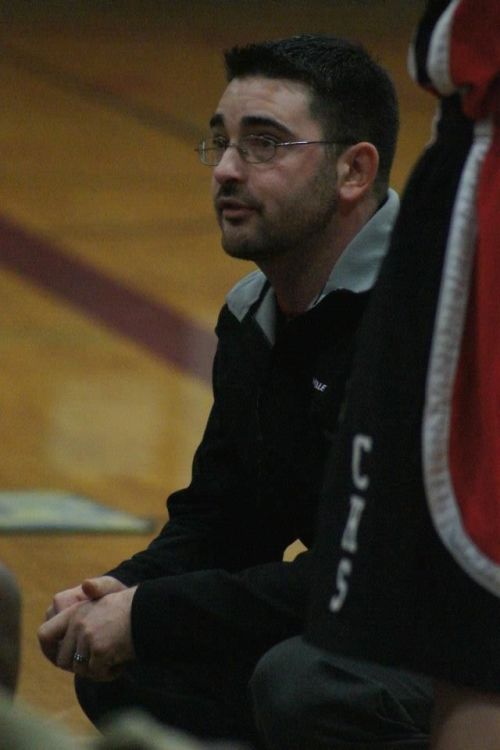 Coach V, always calm and serene under pressure. (Shelli Trumbull photo)