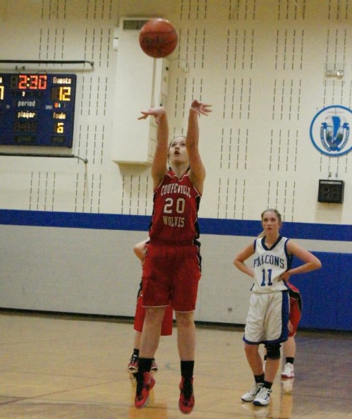 McKenzie Bailey makes good on her sister's promise, raining down free throws on the hapless Falcons.