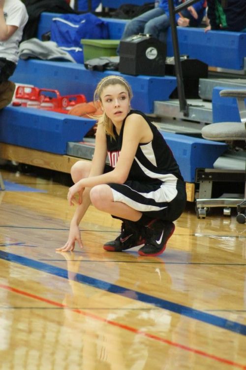 "I will do it. I will carry that ball to the hoop!!" (Shelli Trumbull photos)