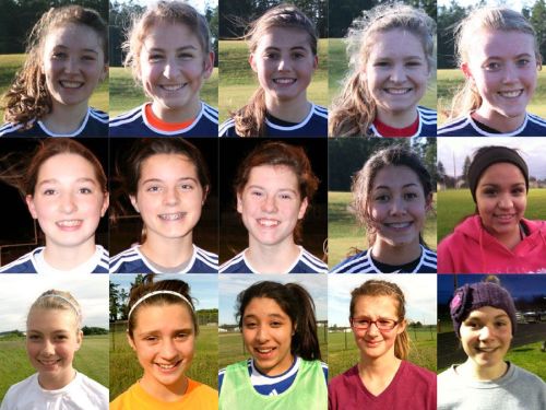 The Girls Under 17 Whidbey Islanders select soccer squad. (Scott Rosenkranz photo)