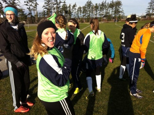 "My fingers are frozen this way!!"