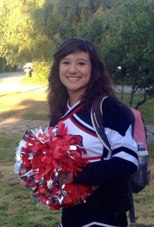 Kylie Marie, never without her smile.