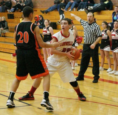 "Ball four! Touchdown!! Um ... guys ... guys?"