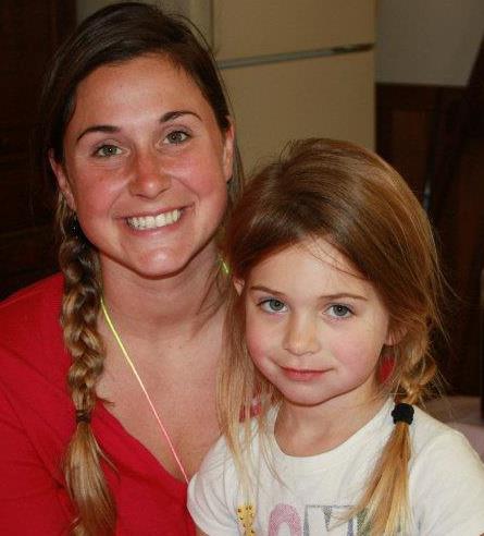Basketball guru Sarah Stuurmans and one of the daughters she may be coaching one year.
