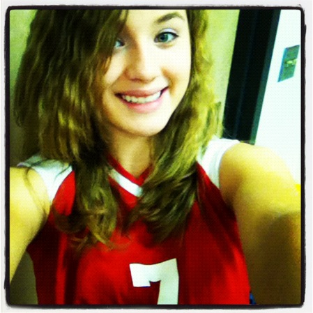 Trujillo during volleyball season.