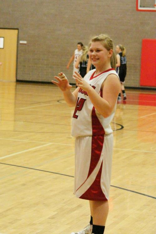 Madeline Strasburg -- the spark that lights the fire for the Wolves -- is back. (Shelli Trumbull photo)