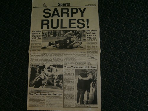 This is an artifact called a newspaper...