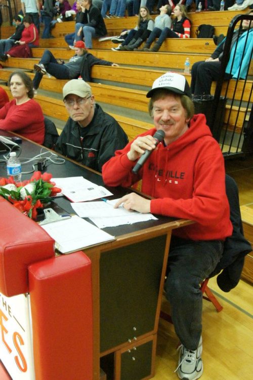 The man with the velvet voice, Moose Moran.