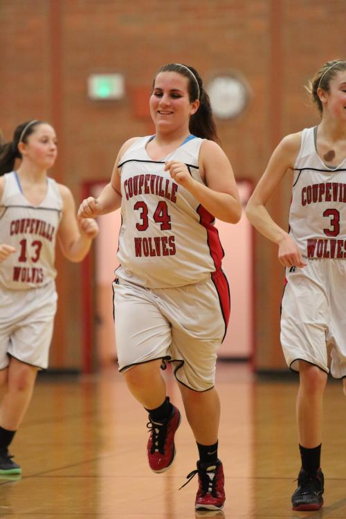 Julia Felici enjoys the moment.