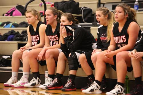 Reactions on the bench Monday tell the whole story. (John Fisken photos)