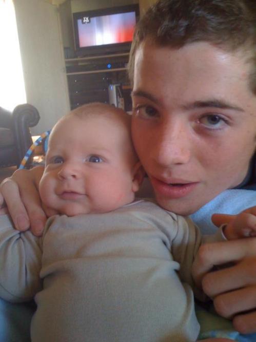 The softer side of Smith, as he hangs out with his nephew.
