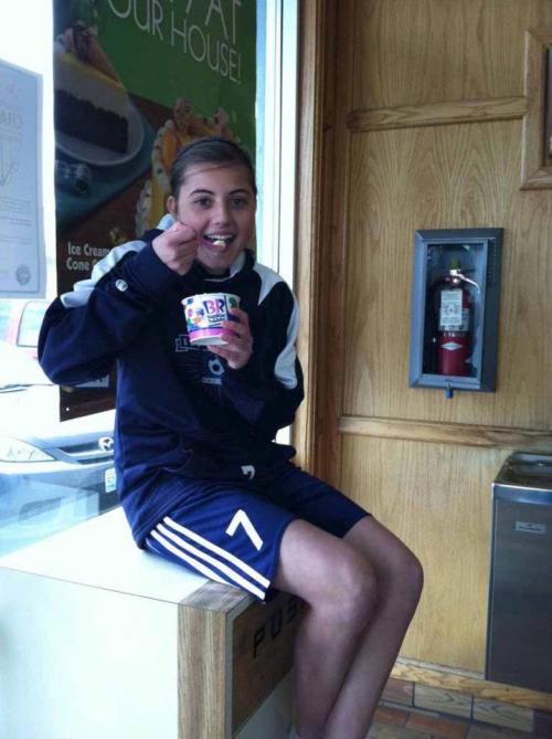 The Two-Fisted Terror of Soccer Town. (Kerry Rosenkranz photo)