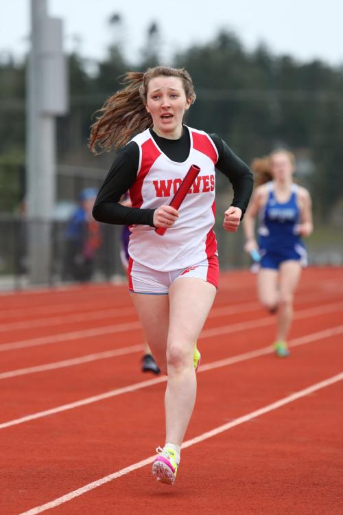 Erin Rosenkranz charges home.