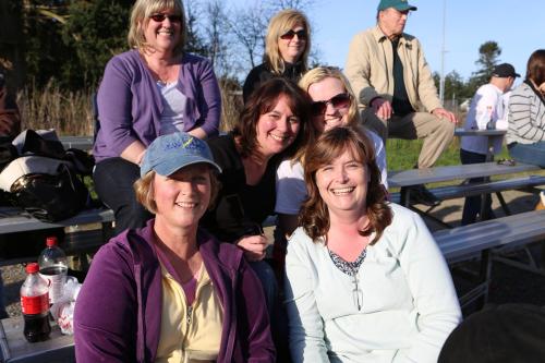 Baseball moms (and Kenzie Kooch).