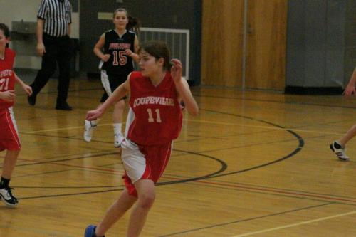 McGranahan gets back on defense.