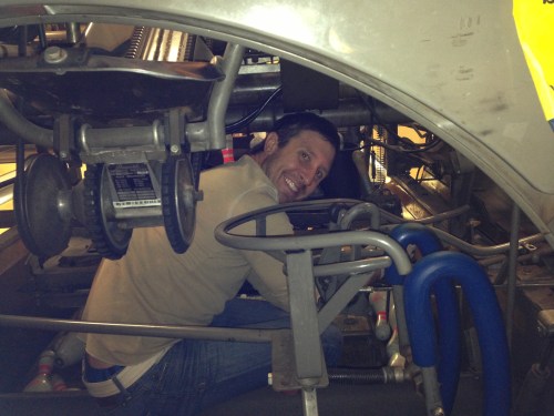 Despite the fact he may be trapped for all eternity, Sean Slade seems rather serene. (Shanah Cureton photo)