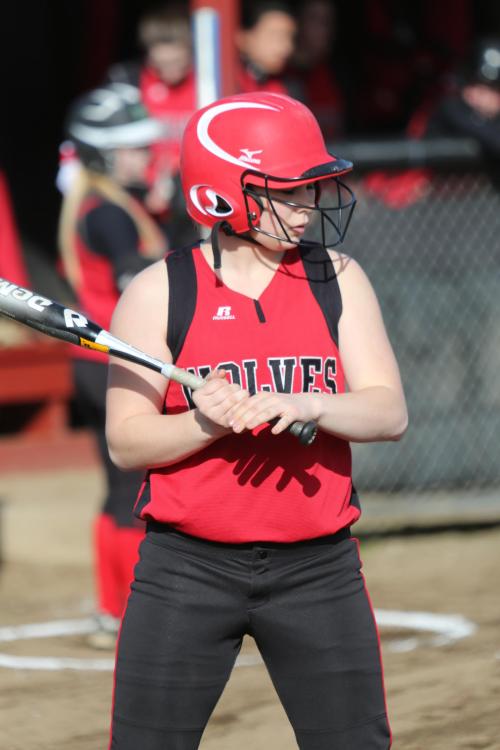 While Madeline Strasburg goes with the short-sleeve look, officially welcoming you to the gun show.