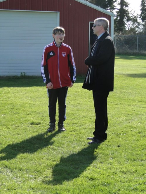 "He's gonna need ice, son. Lots and lots of ice..."