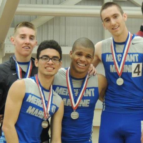 Dylan Tack (far right) and his relay squad.