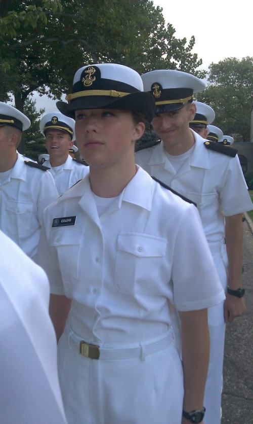 Tack in uniform and semi-serious. (Charlie Collins photo)