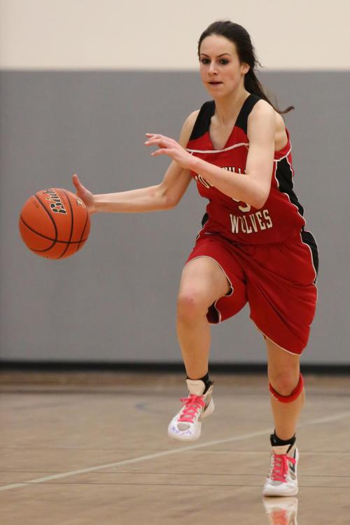 It's spring, but there will be a Wynter (Thorne) on the court. (John Fisken photos)