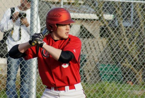 Ben Etzell collected two hits Monday in his team's loss. (Shelli Trumbull photo)