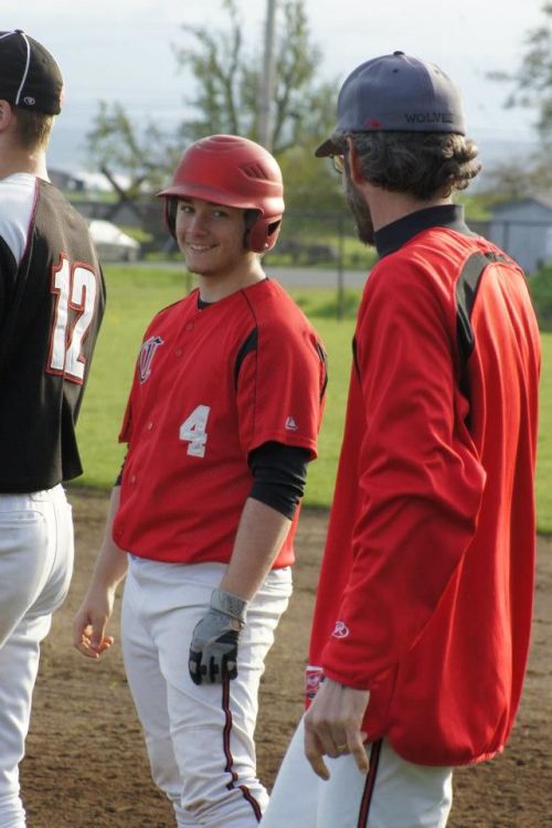 Joey Edwards enjoys the moment.