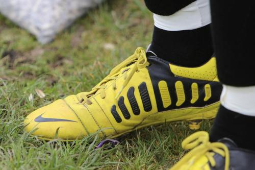 "Spring has sprung with a bright yellow shoe..."