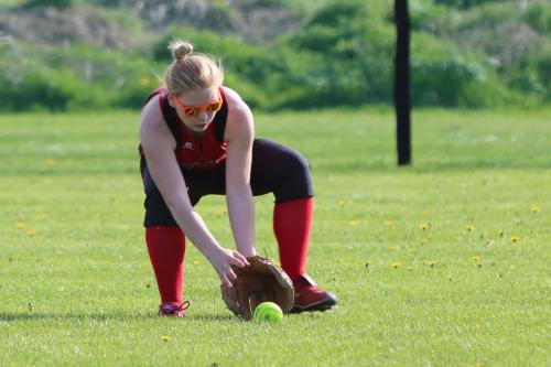 No softball gets past Madeline Strasburg!