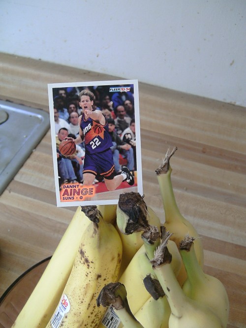 "And once again, ladies and gentlemen, Danny Ainge has ... gone bananas."