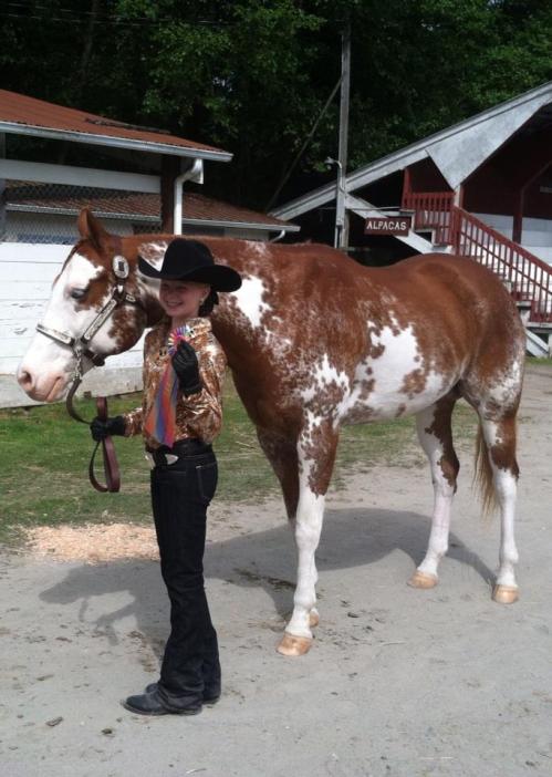 Ally Roberts and Tiger. (Lisa Roberts-Edlin photo)