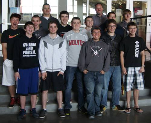 Why are they laughing? Only they know, and they're not talking. (Shelli Trumbull photos)