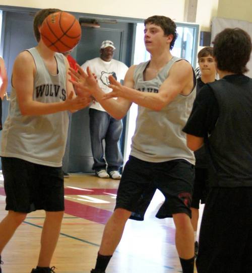 "It's a little hard to breathe this way. Perhaps I didn't fully think this out..." (Shelli Trumbull photo)