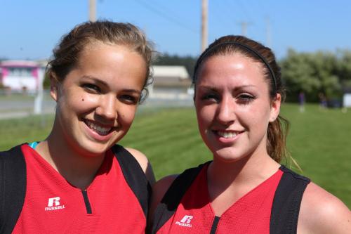 Bessie Walstad (left) and Maria Rockwell. (John Fisken photos)